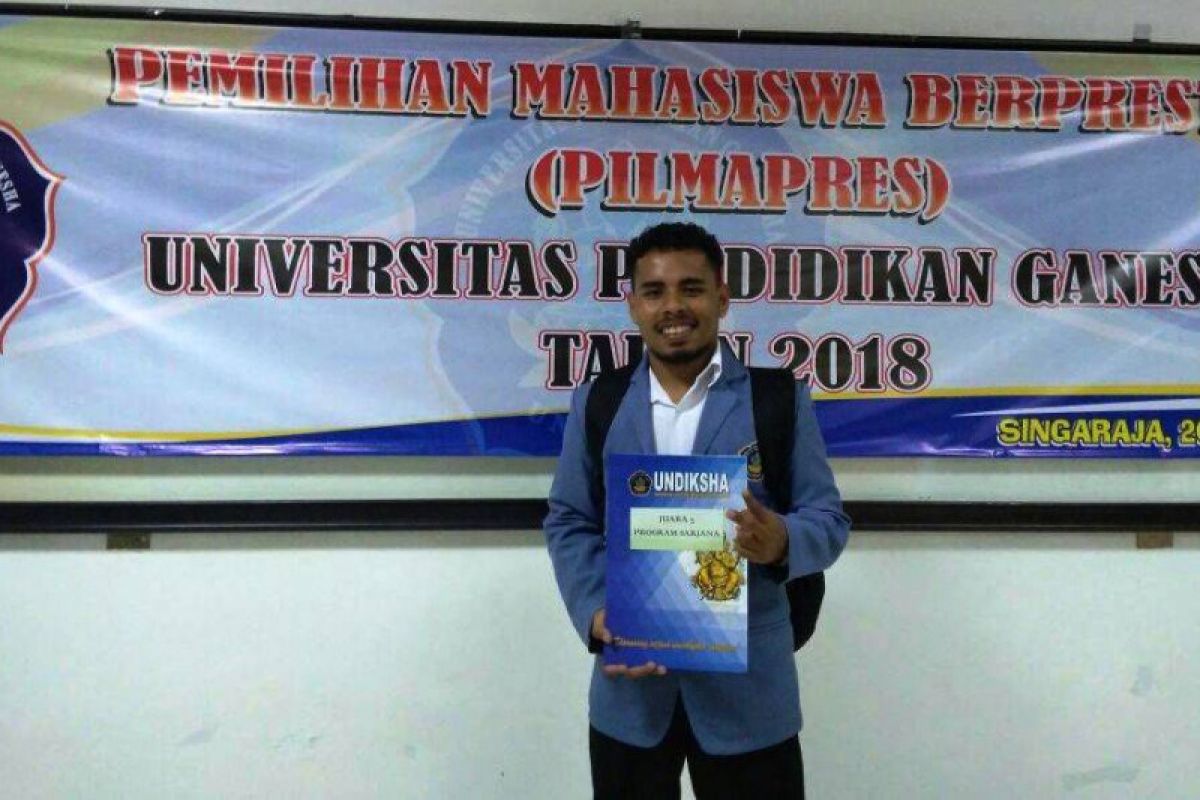 Lukas Kbarek, mahasiswa Papua finalis duta Asean