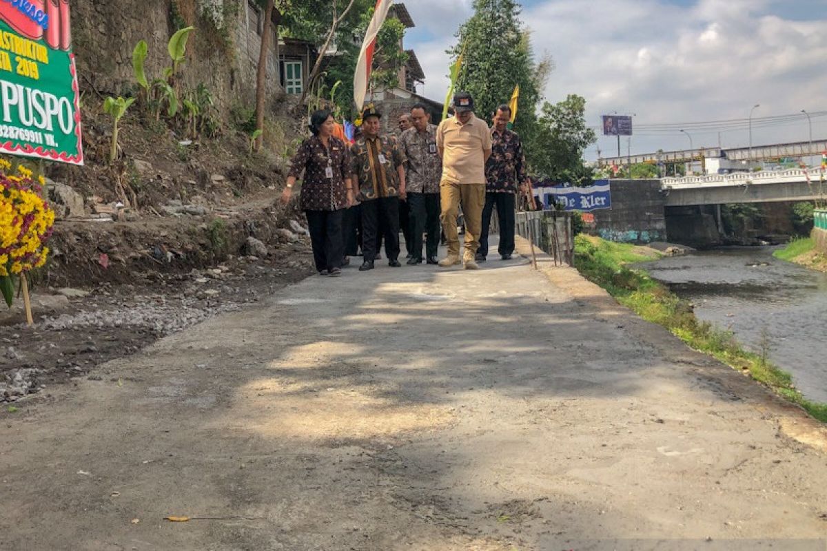 Jalan inspeksi Sungai Code di Yogyakarta diharapkan bangkitkan wisata