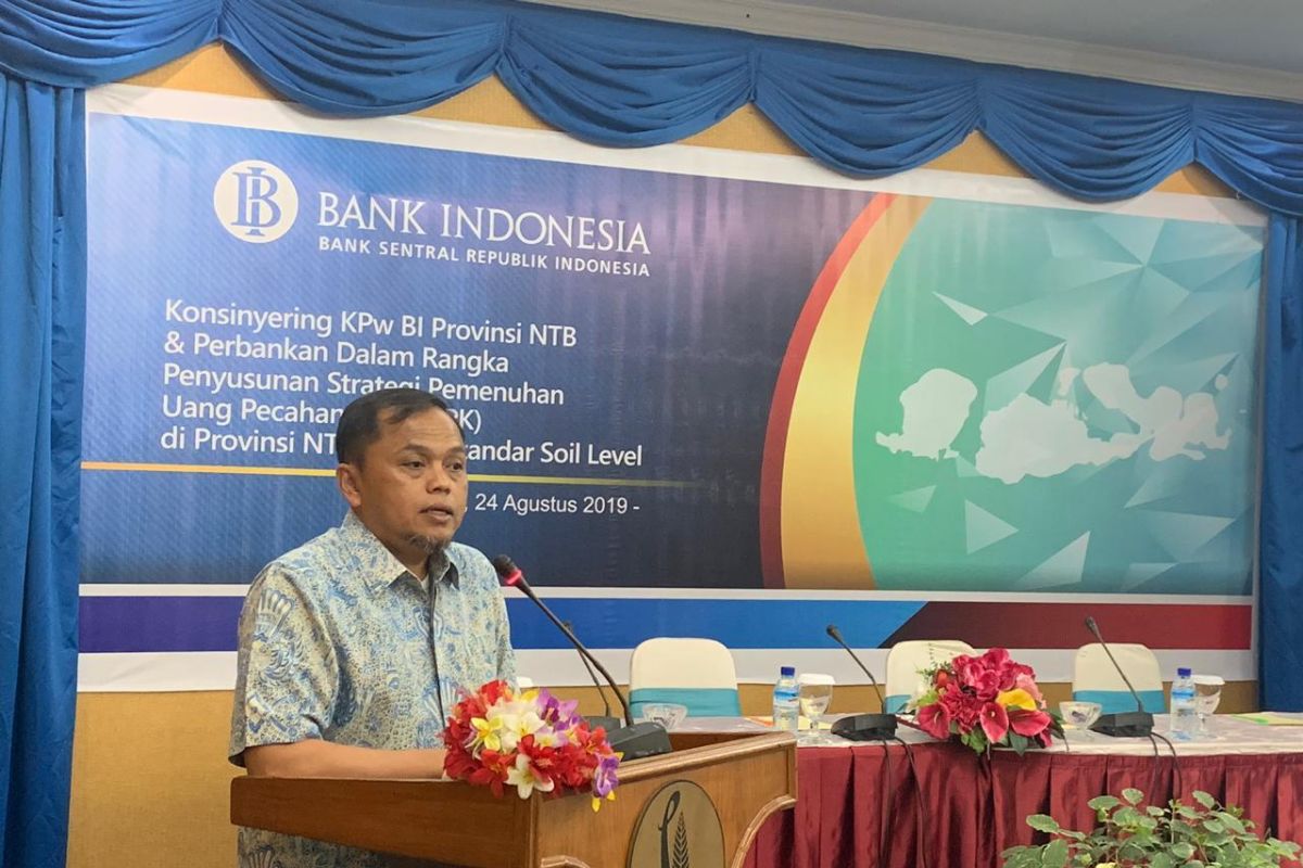 BI NTB menggandeng lembaga independen survei kualitas uang kertas