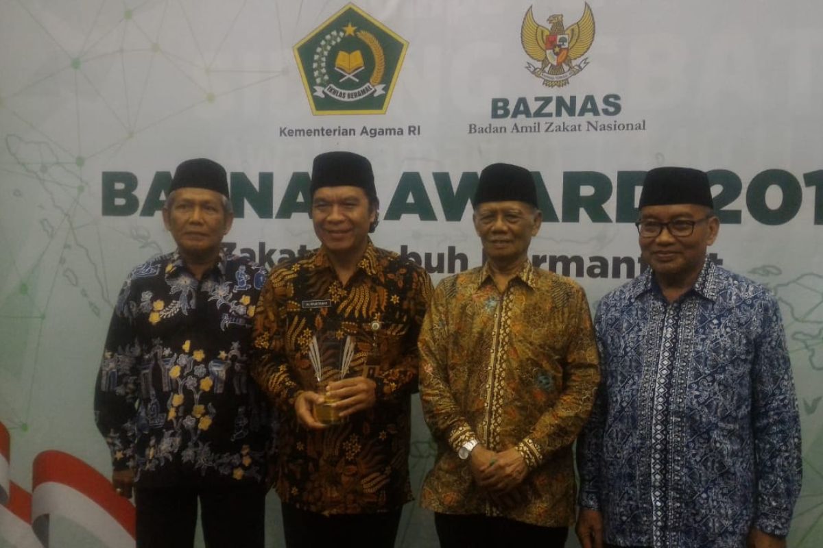 Pemprov Banten raih Anugerah Baznas Award 2019