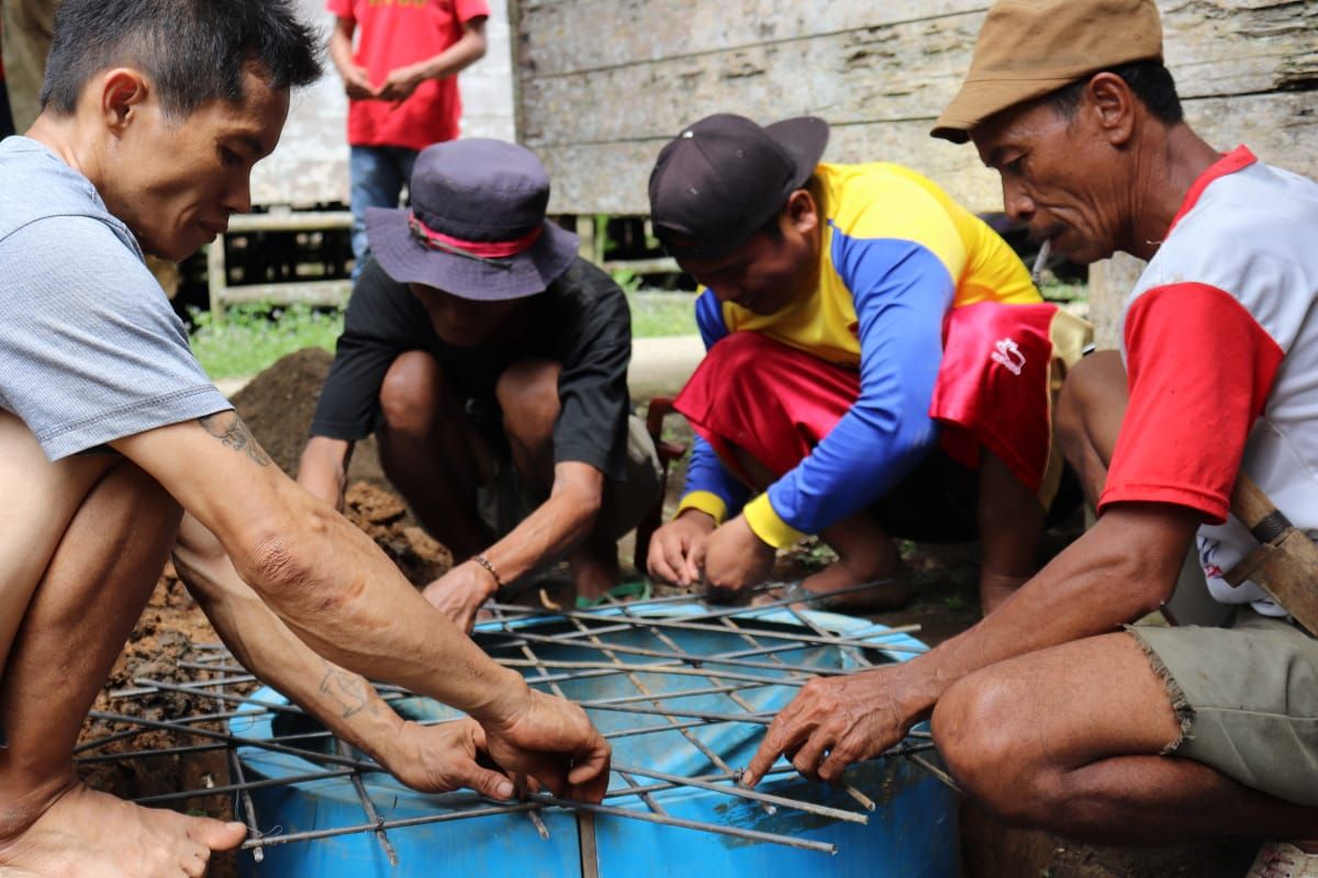 Berkat pendampingan YABN,  sembilan desa di Balangan ODF