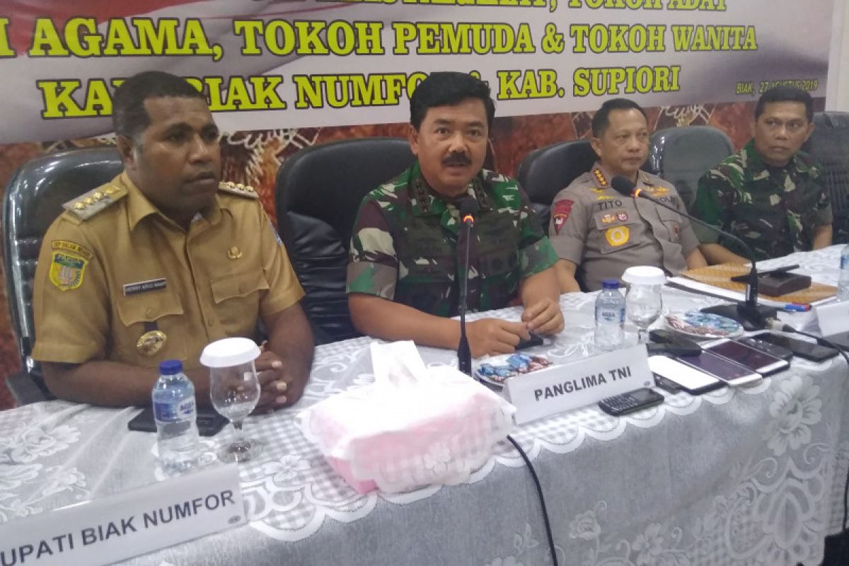 TNI Commander Tjahjanto to take office in Papua