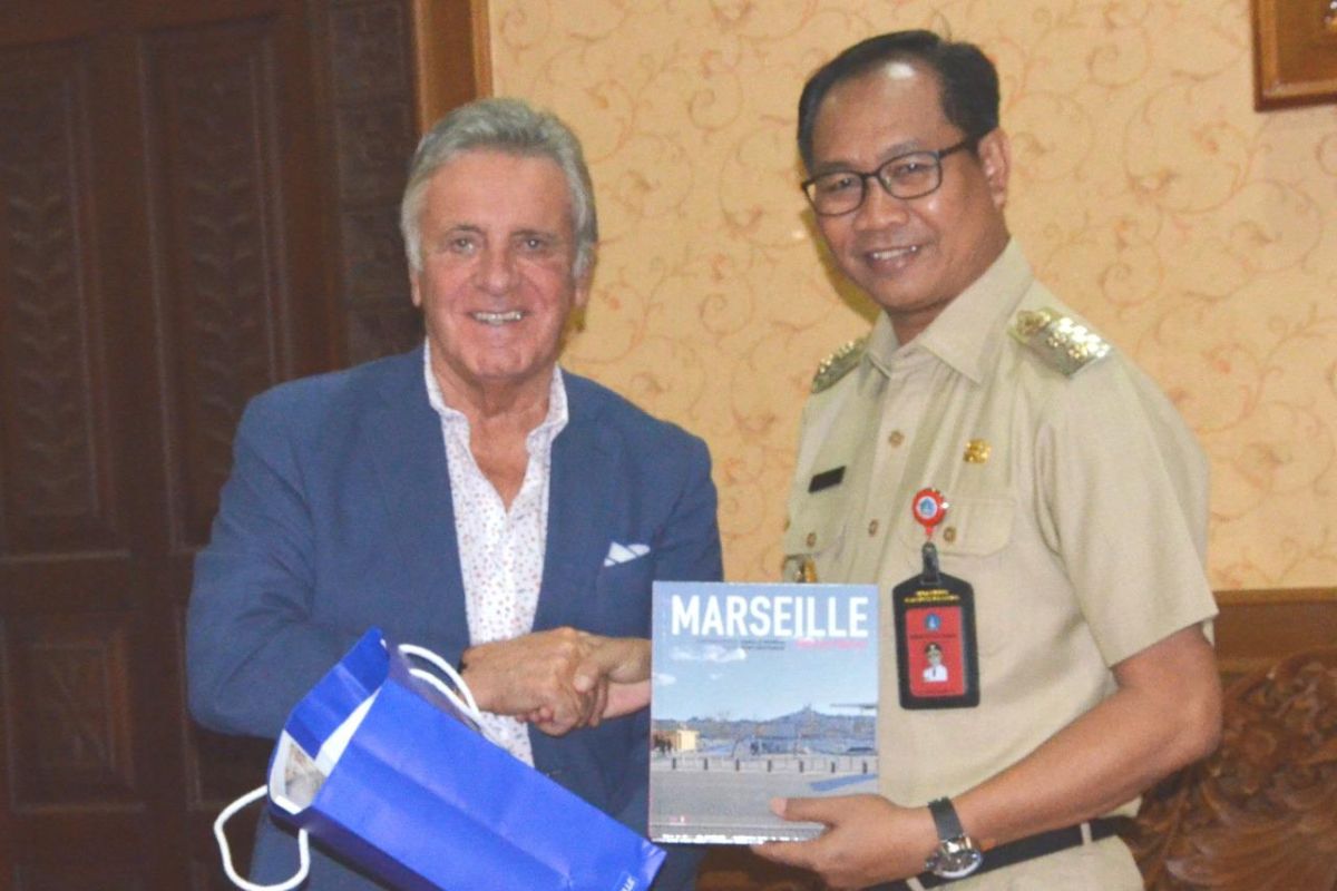 Wakil wali kota Marseille Perancis kunjungi Badung Bali