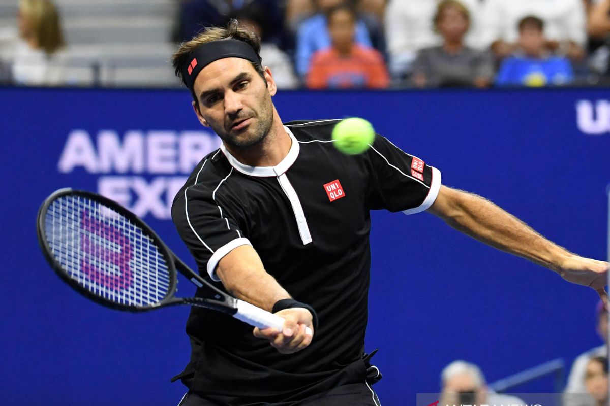 Federer gulingkan Evans menuju babak keempat US Open 2019