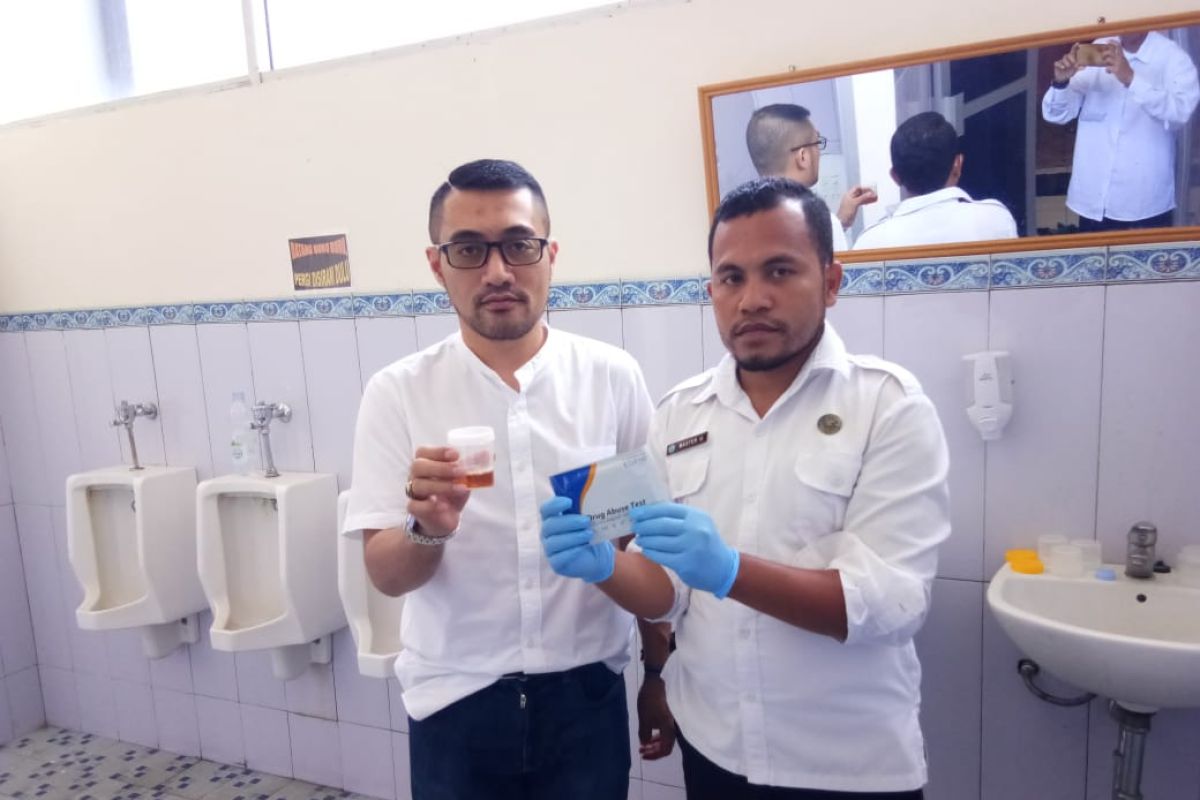 Sejumlah balon Bupati dan Wali Kota di Malut tes urine