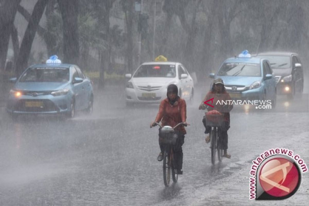 BMKG : Sejumlah daerah di Sumatera Barat berpotensi hujan lebat