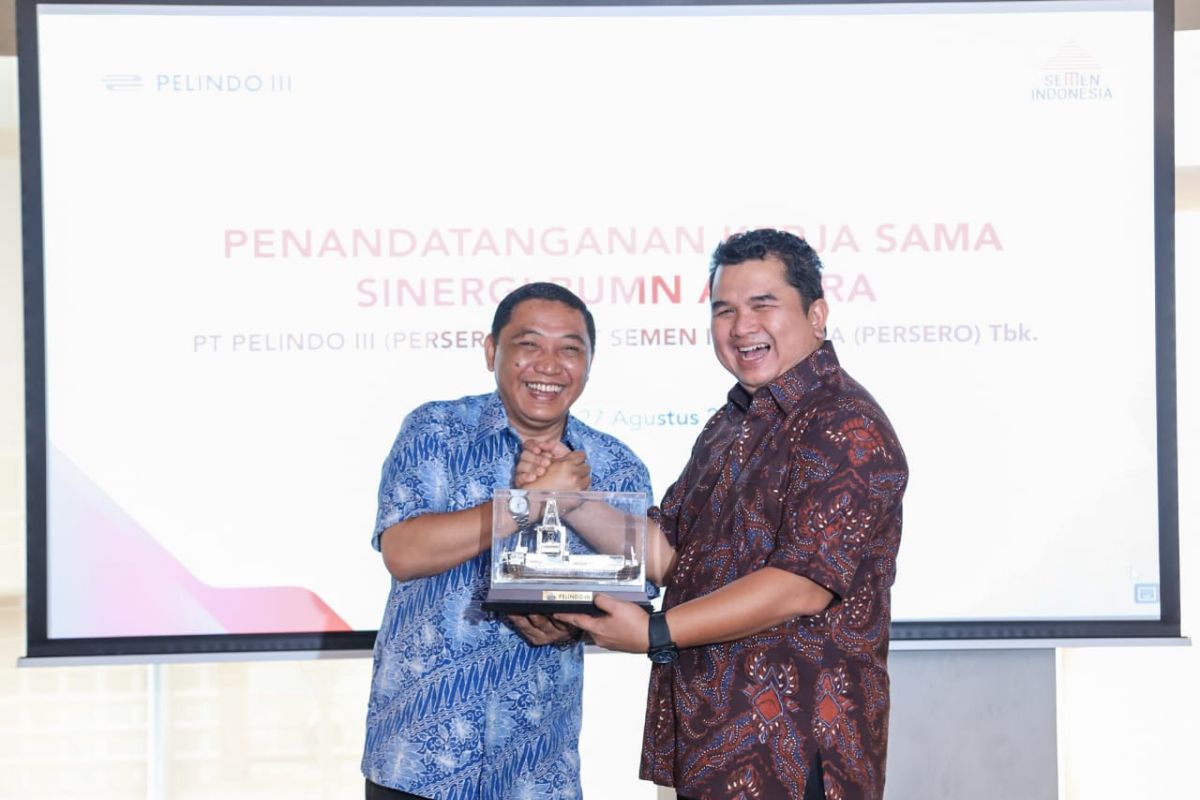 Pelindo III dan Semen Indonesia sinergikan tiga bidang