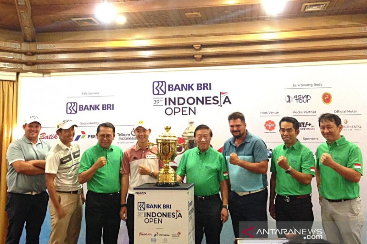 Pegolf bintang Asian Tour ikuti kompetisi Indonesia Open