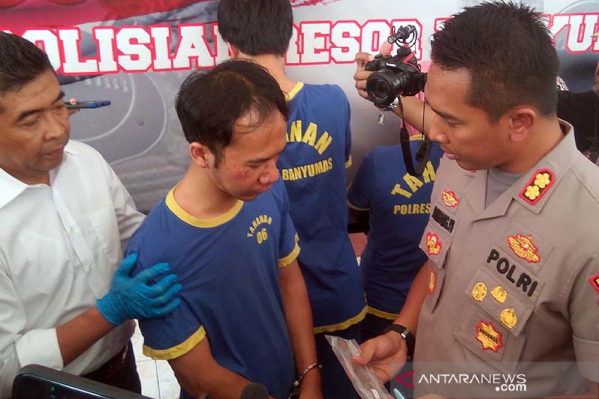 Polisi tetapkan empat tersangka kasus penemuan kerangka manusia di Banyumas