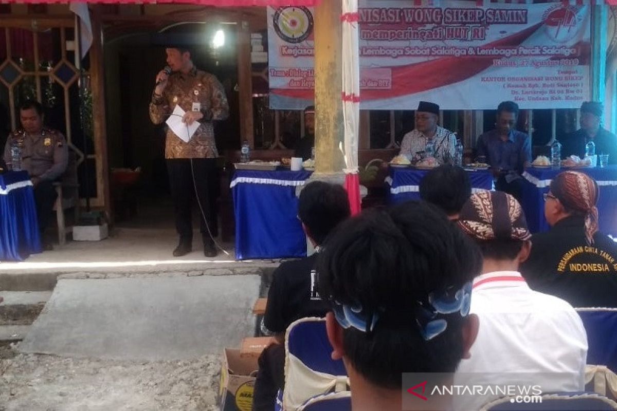 Warga Sedulur Sikep gelar HUT RI dengan dialog lintas agama