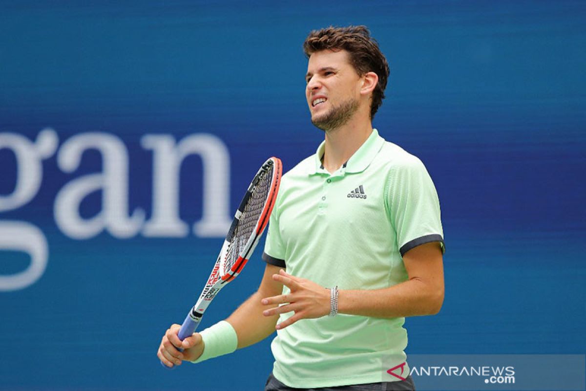 Dominic Thiem langsung tersingkir pada babak pertama US Open