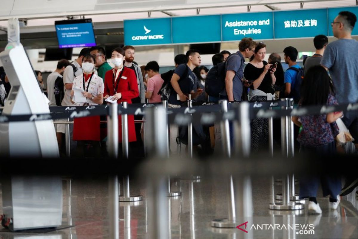 Cathay Pacific peringatkan soal protes di fasilitasnya di Hong Kong