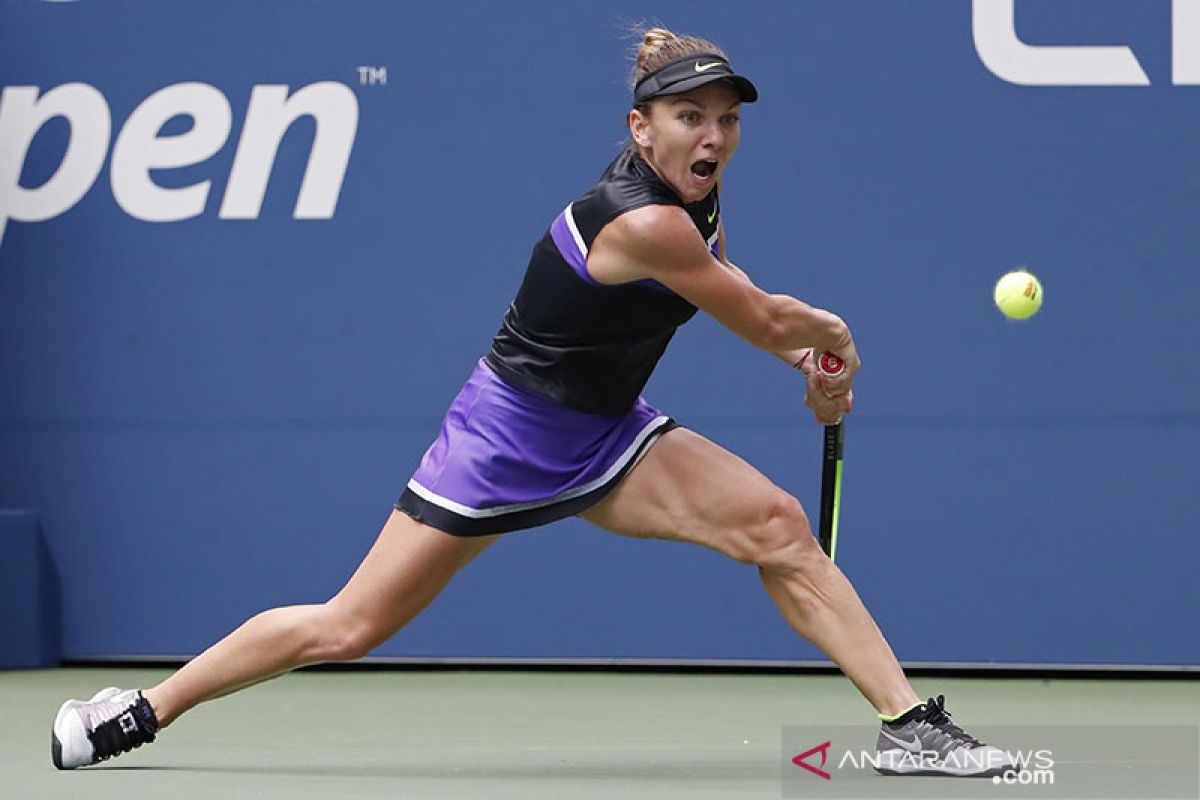 Simona Halep akhiri rangkaian kekalahan babak pertama US Open