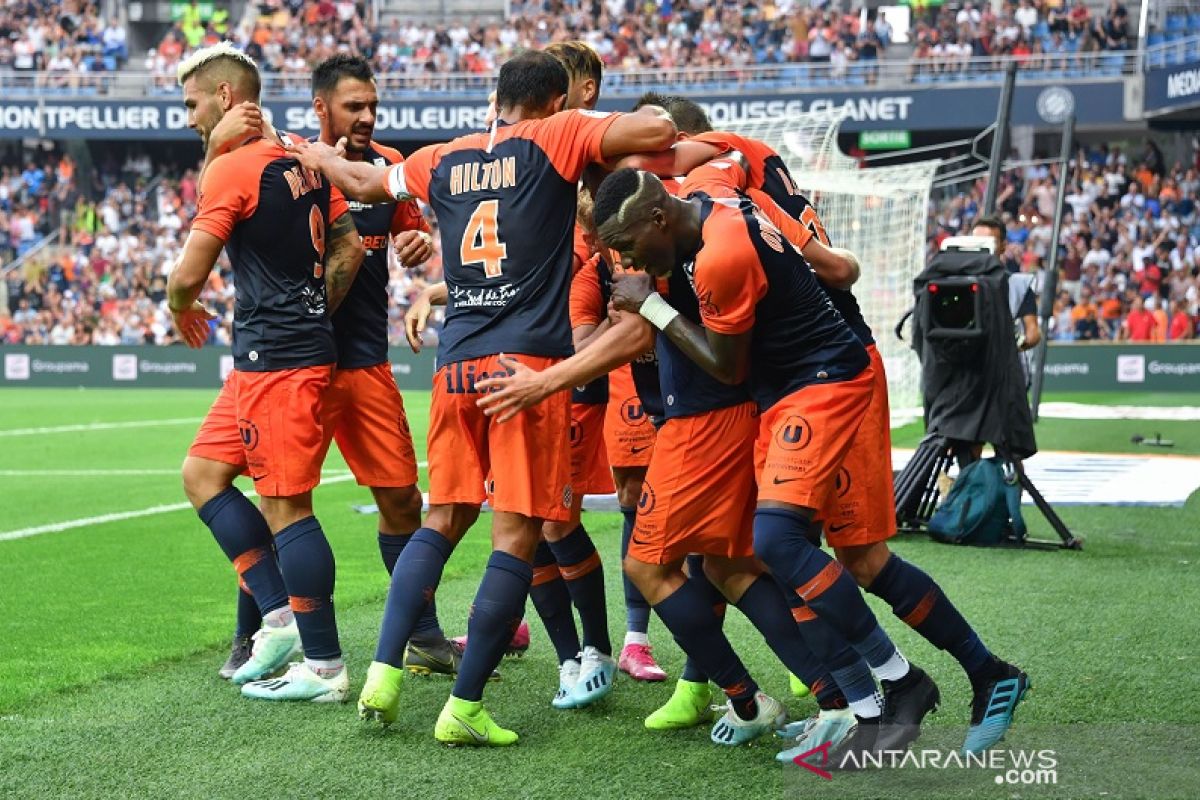 Lyon dipaksa rasakan kekalahan perdana saat bertandang ke markas Montpellier