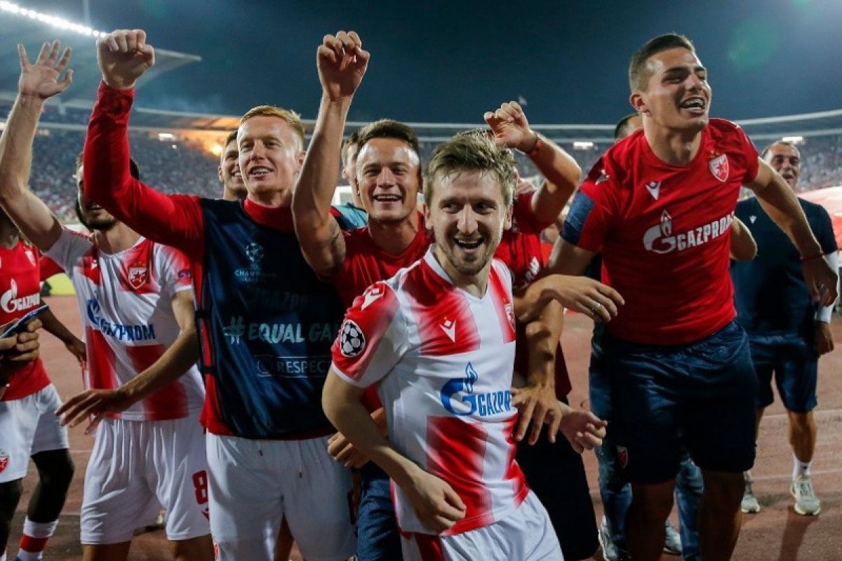 Red Star ungguli agregat Young Boys demi pastikan fase grup Champions