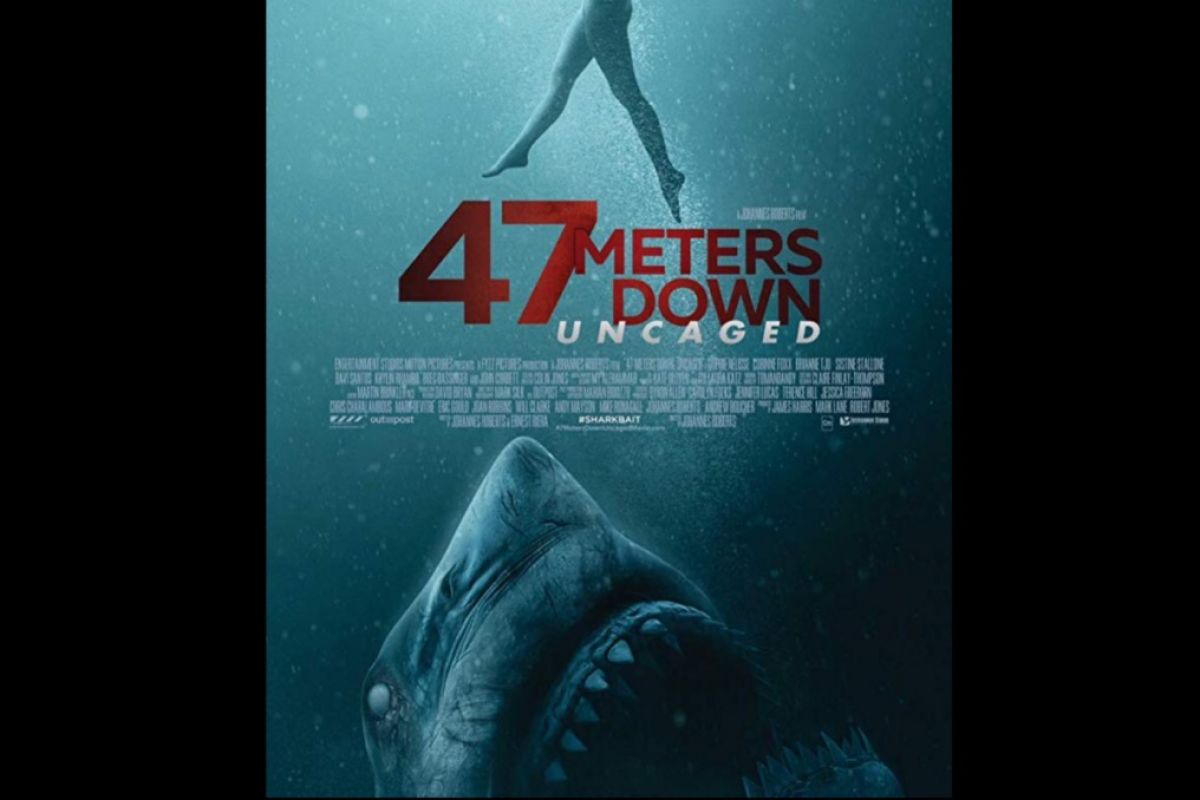 Satu setengah jam berkejaran dengan hiu dalam "47 Meters Down"