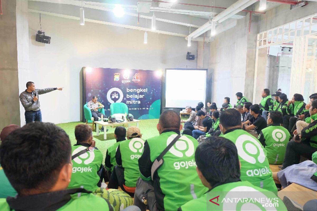 Gojek gandeng kepolisian menjadi mitra pelopor keselamatan berkendara