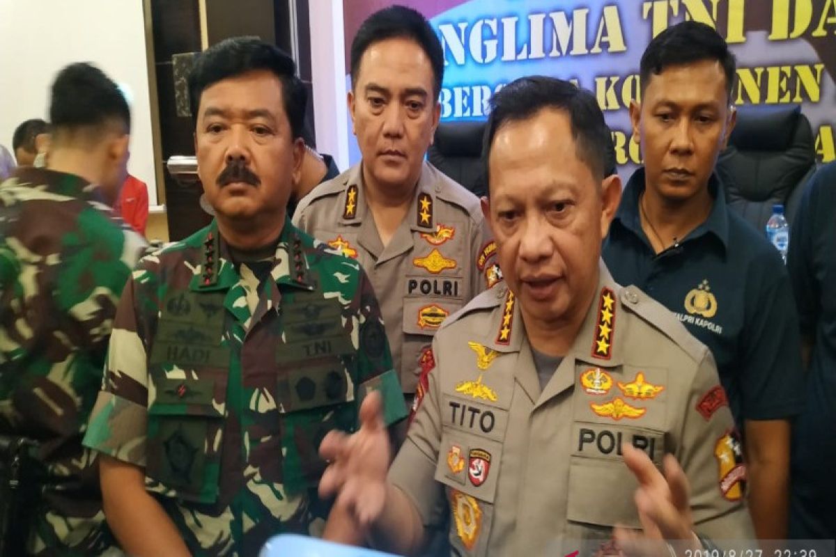 Kapolri katakan pengiriman pasukan ke Nduga karena ada pembantaian karyawan