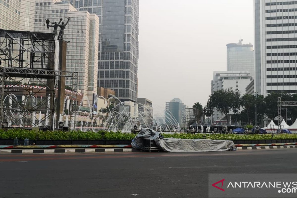 Jalan Merdeka Barat-Bundaran HI ditutup saat Jakarta Muharram Festival