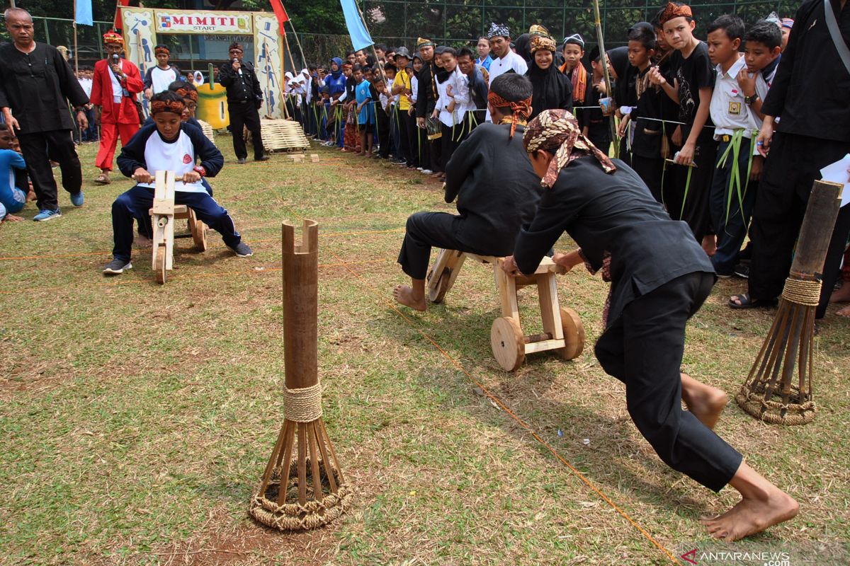 Permainan tradisional meriahkan Pekan Kebudayaan Nasional