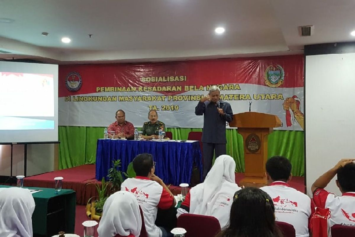 Bela Negara pada lingkungan pendidikan selaras dengan sasaran pembangunan nasional