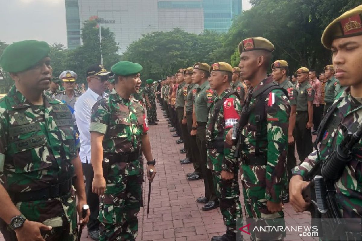 Dandim 0201/BS pimpin apel pengamanan kunjungan Ma'ruf Amin