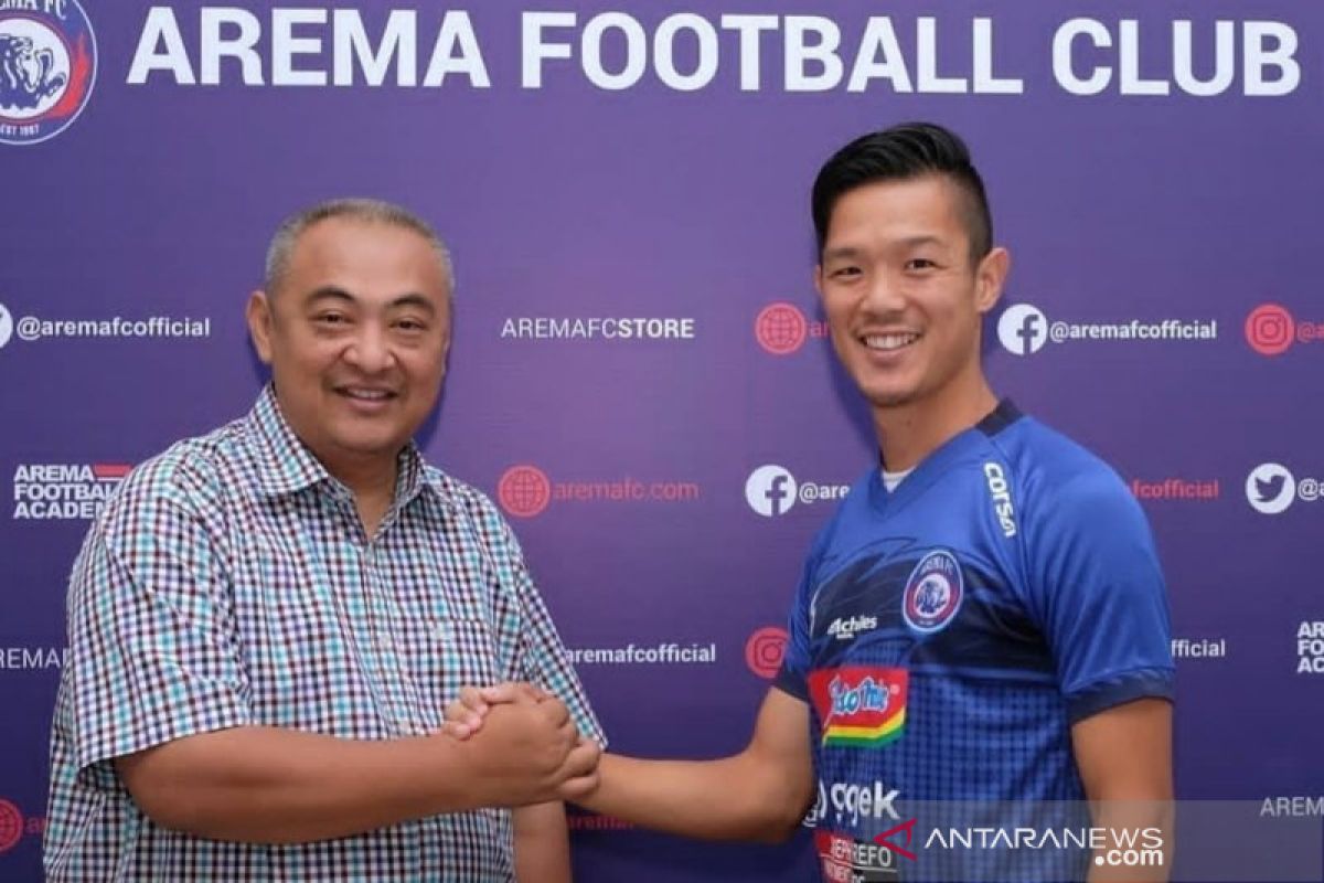 Arema FC rekrut gelandang asal Jepang