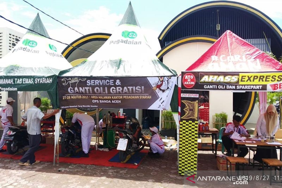 Pegadaian Area Aceh beri servis gratis untuk konsumen