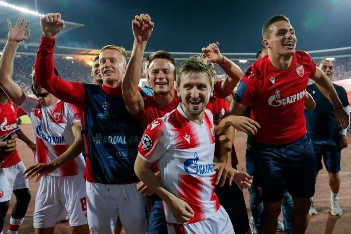 Red Star ungguli agregat Young Boys demi pastikan tiket fase grup Champions