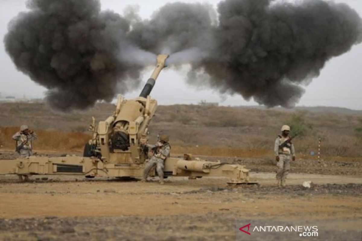 Saudi laporkan kerusakan setelah  proyektil Houthi hantam sebuah desa di  Jazan