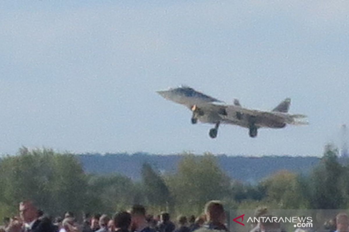 Sukhoi Su-57E muncul pertama kali  di MAKS 2019