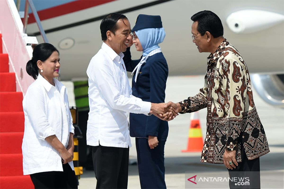 Presiden Jokowi puji pengerjaan Bandara Internasional Yogyakarta