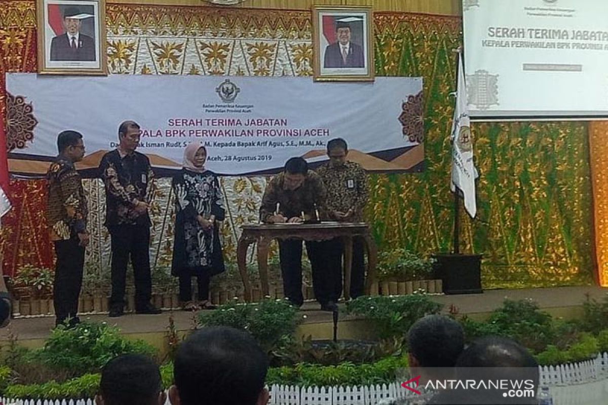 Arif Agus jabat Kepala BPK Perwakilan Aceh