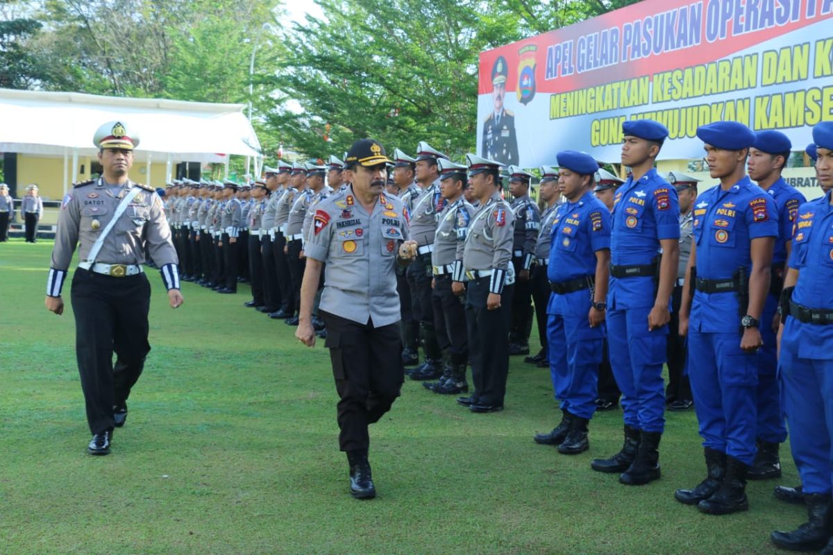 Kapolda Sumbar: lima target dalam Operasi Patuh 2019