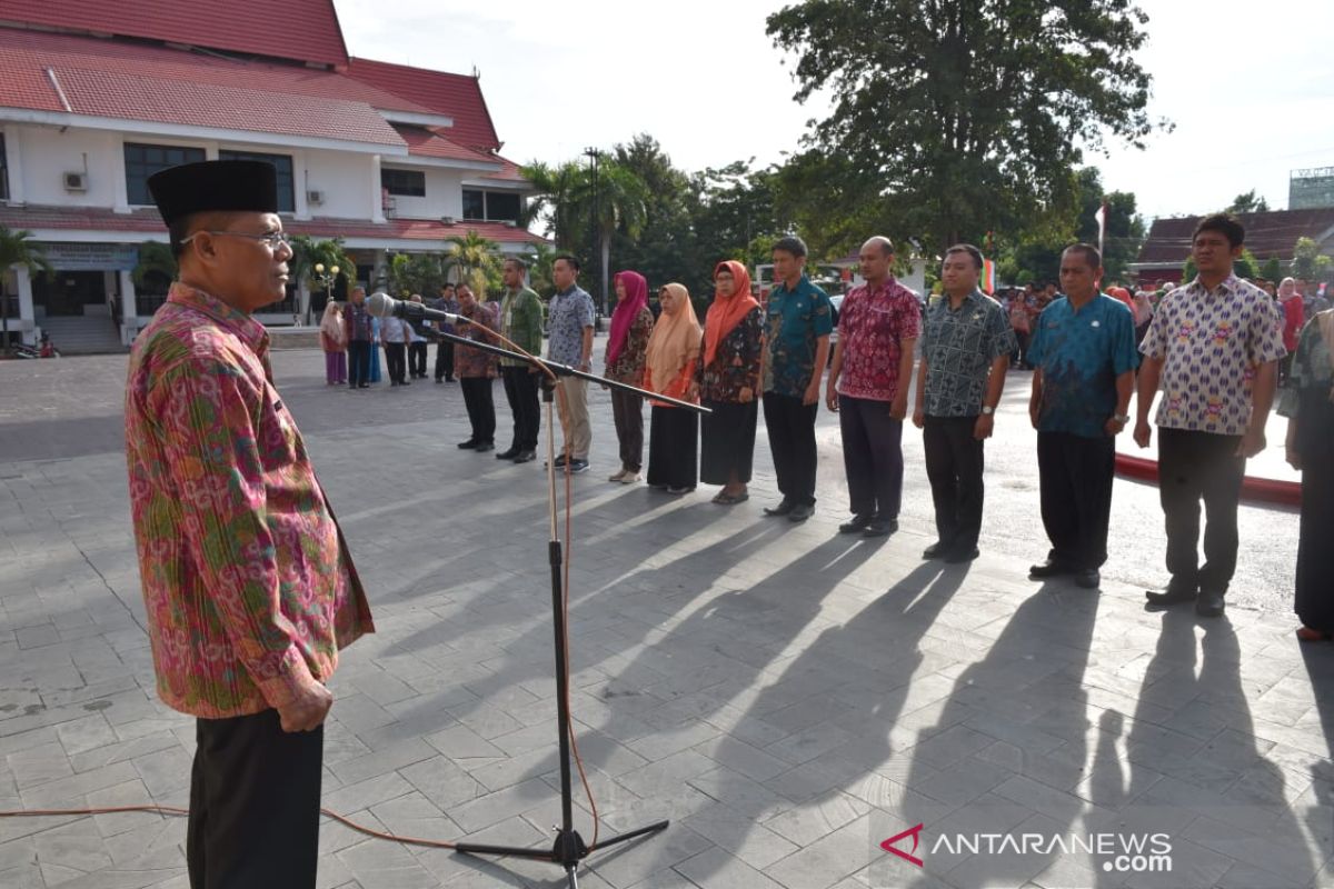 Perdana pimpin apel, Wagub Sulteng tekankan peningkatan layanan ASN