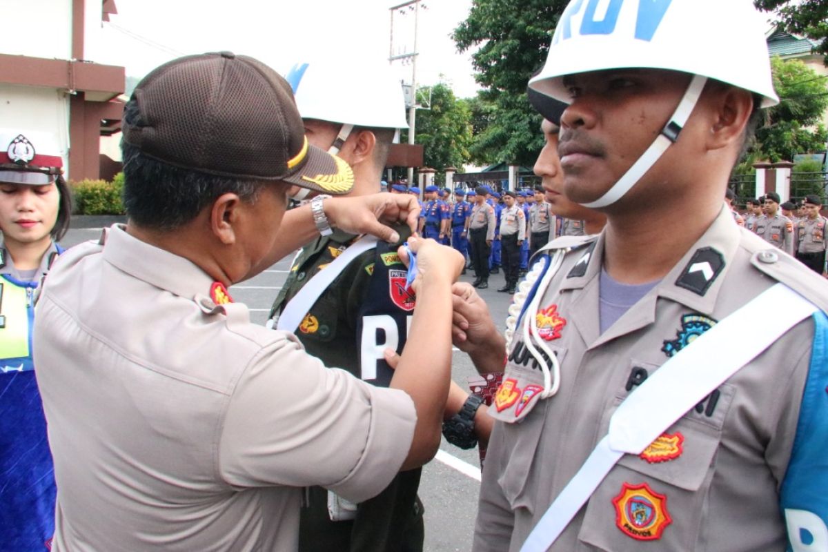 Polda Maluku Utara gelar apel Operasi Patuh 2019