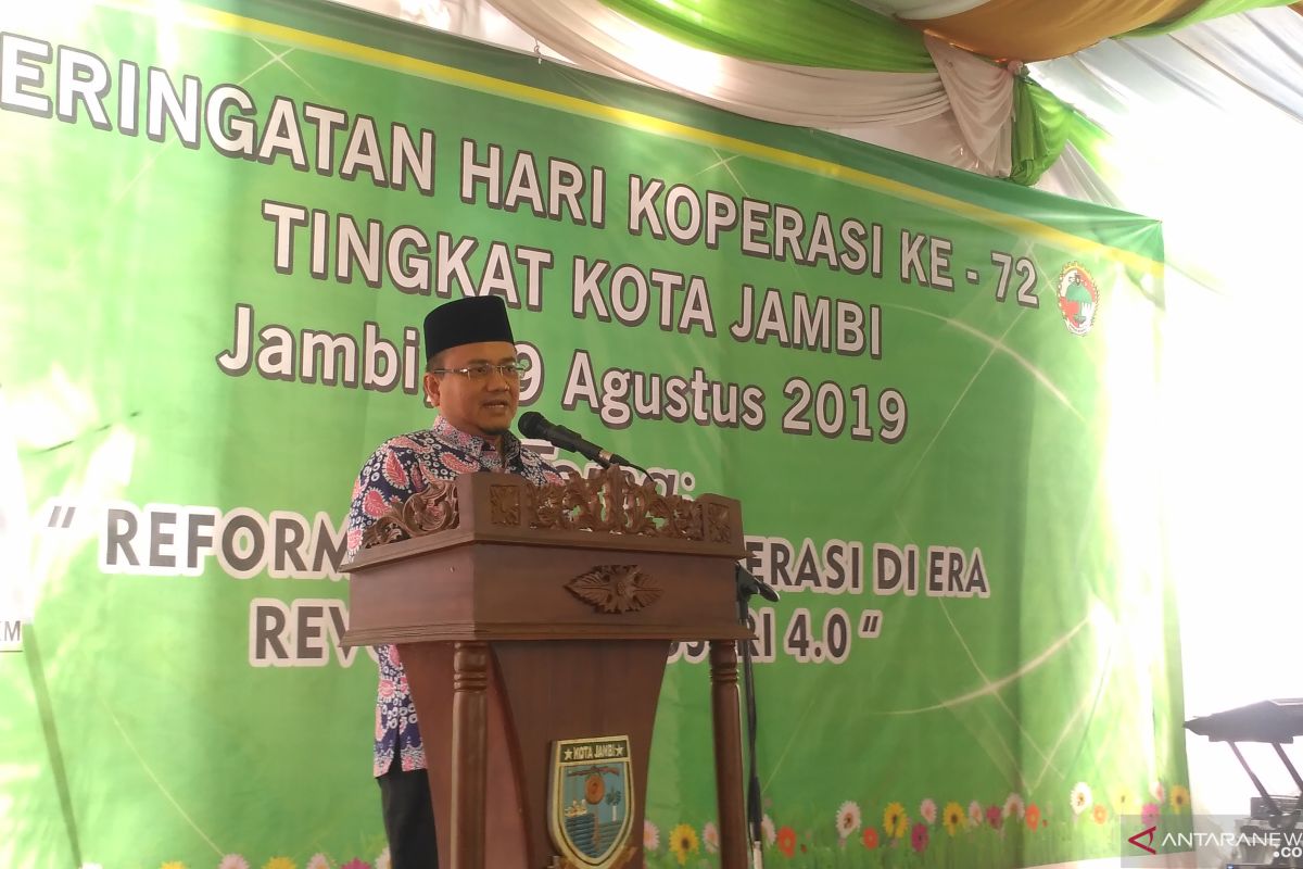 Pemkot Jambi dorong koperasi adaptasi dengan era revolusi industri 4.0