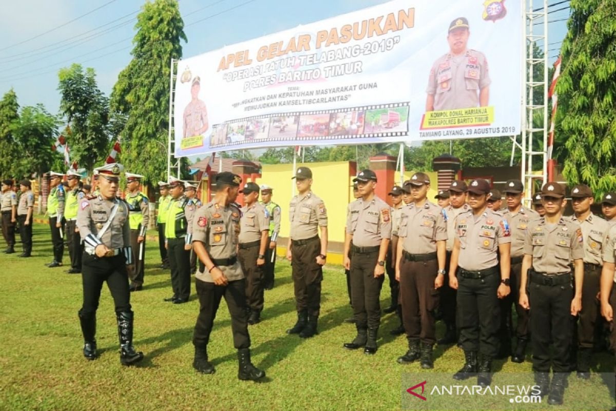 Enam prioritas penertiban pelanggar lalu lintas di Barito Timur