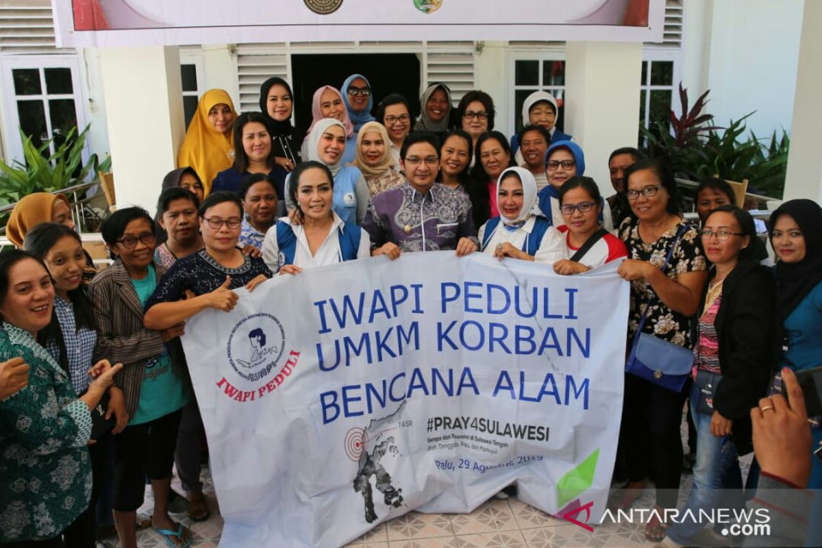 DPP Iwapi bantu pemulihan ekonomi korban bencana Palu