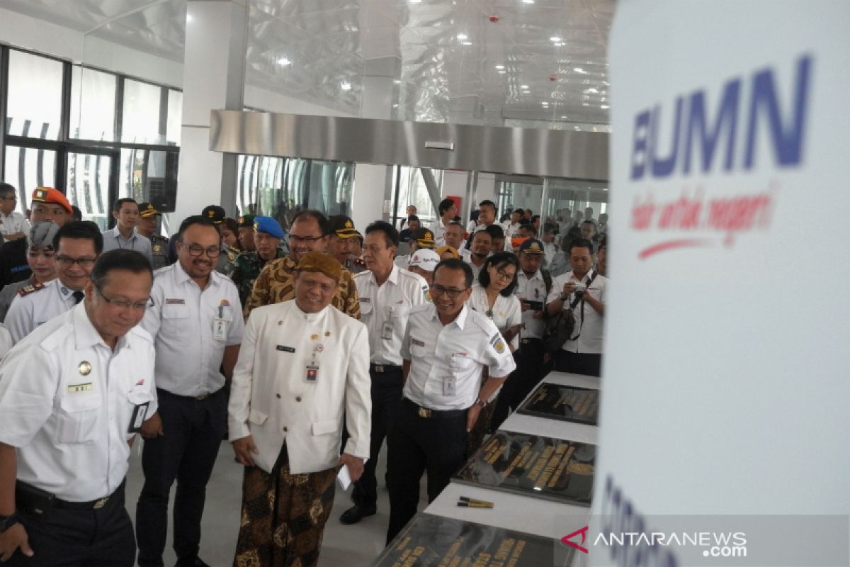 KAI resmikkan ruang tunggu KA Bandara di Stasiun Solo Balapan