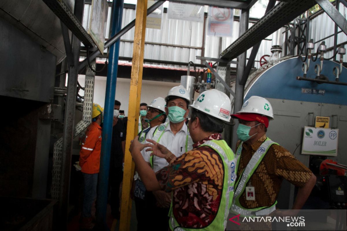 Tanpa polusi, Luhut apresiasi pengolahan sampah di Putri Cempo