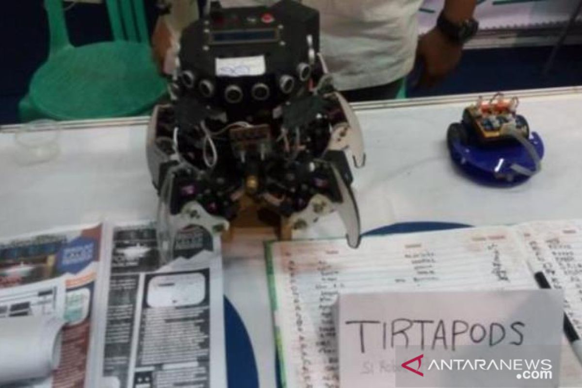 Pameran TTG Banten Hadirkan Robot Pemadam Api