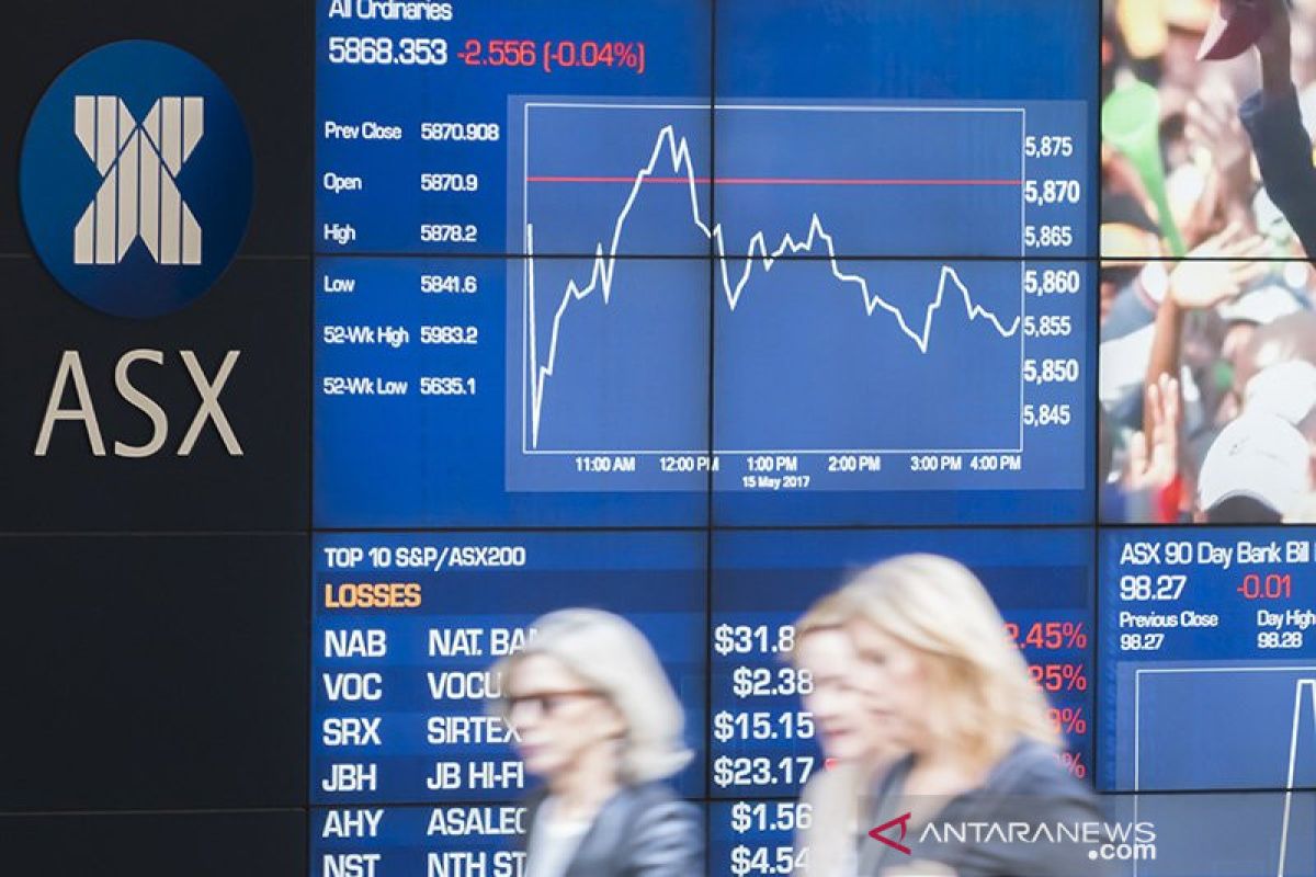 Bursa saham Australia menguat, Indeks ASX 200 ditutup naik 0,10 persen