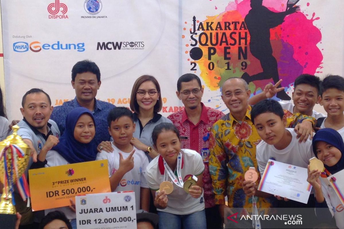 Kejuaraan Jakarta Squash Open diharapkan tingkatkan peminat