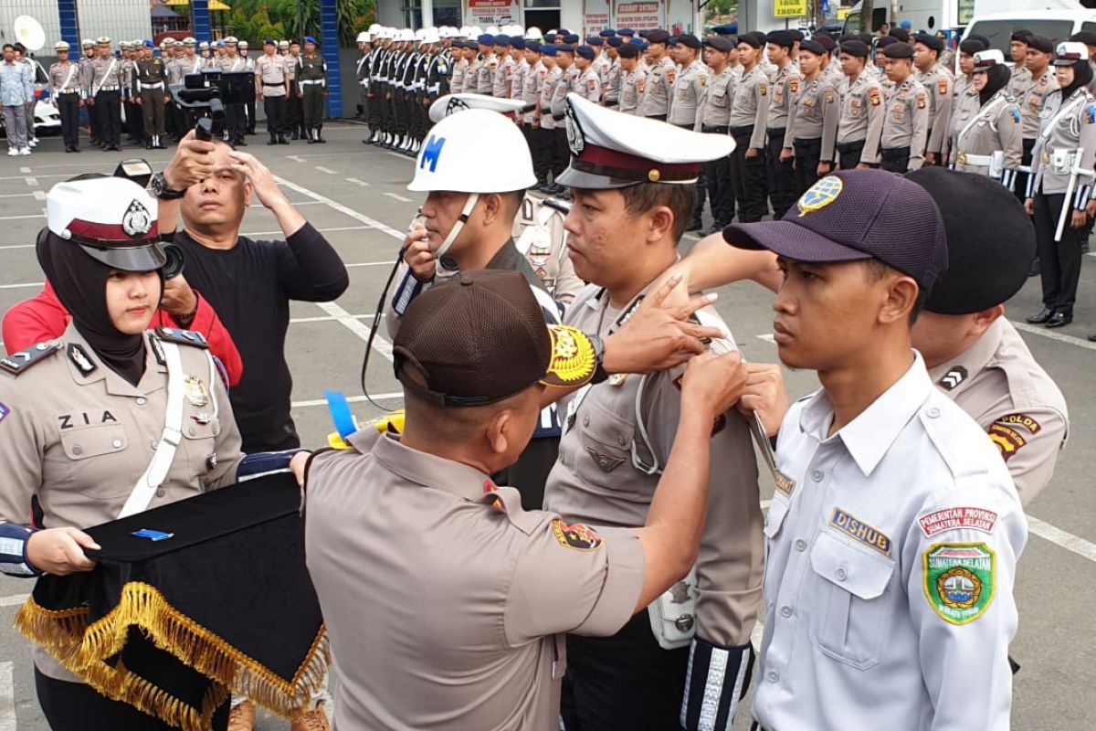 Polda Sumsel gelar  pasukan Operasi Patuh Musi