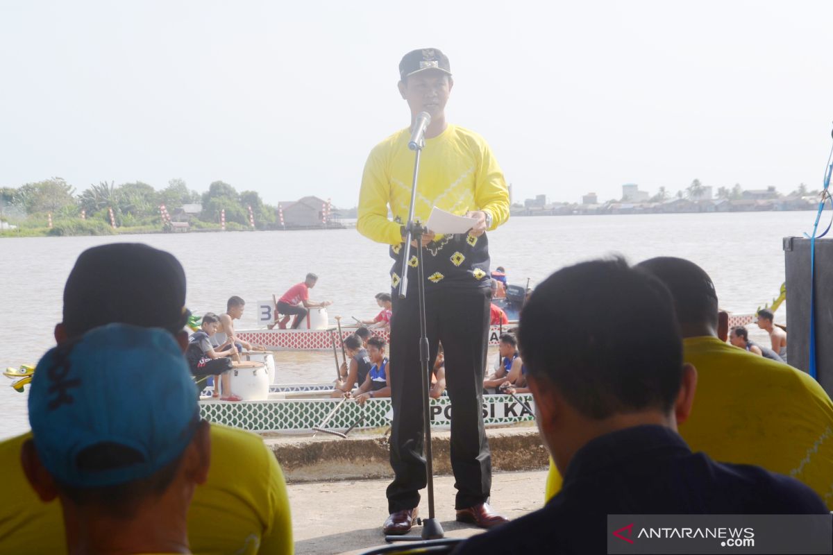 PODSI Batola gelar lomba dayung perahu naga