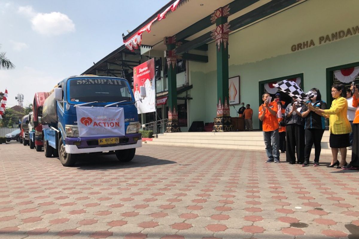 Bantuan air bersih terus digulirkan ke Gunungkidul