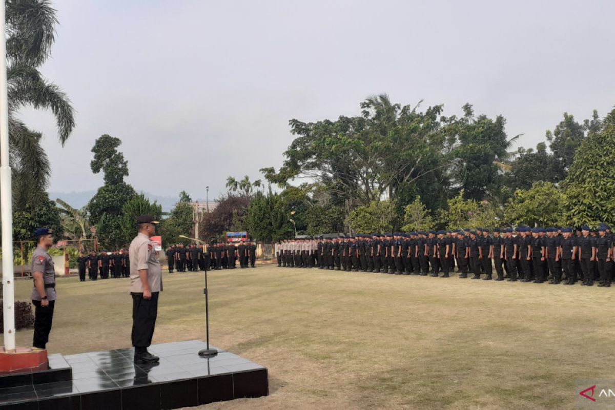 Polda Sumbar kirim 250 personel Brimob bantu pengamanan di Papua