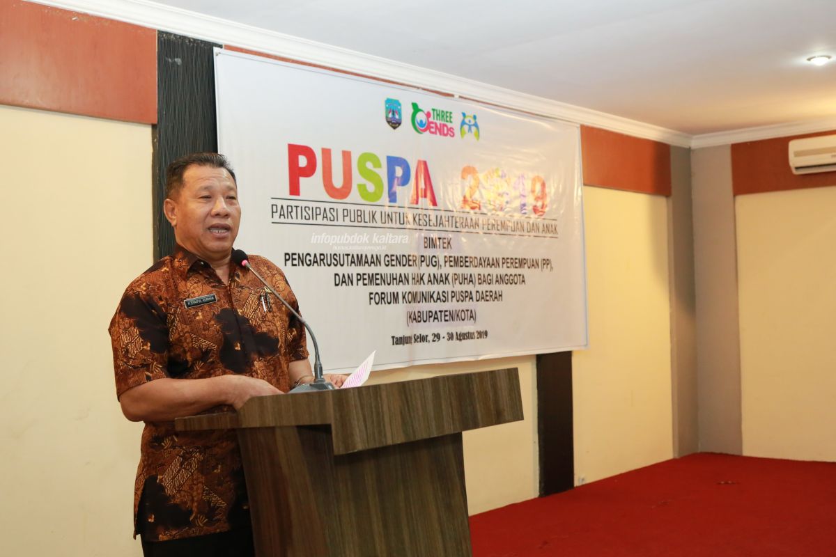 Penuhi Hak Forum PUSPA, Pemprov Gelar Bimtek PUG