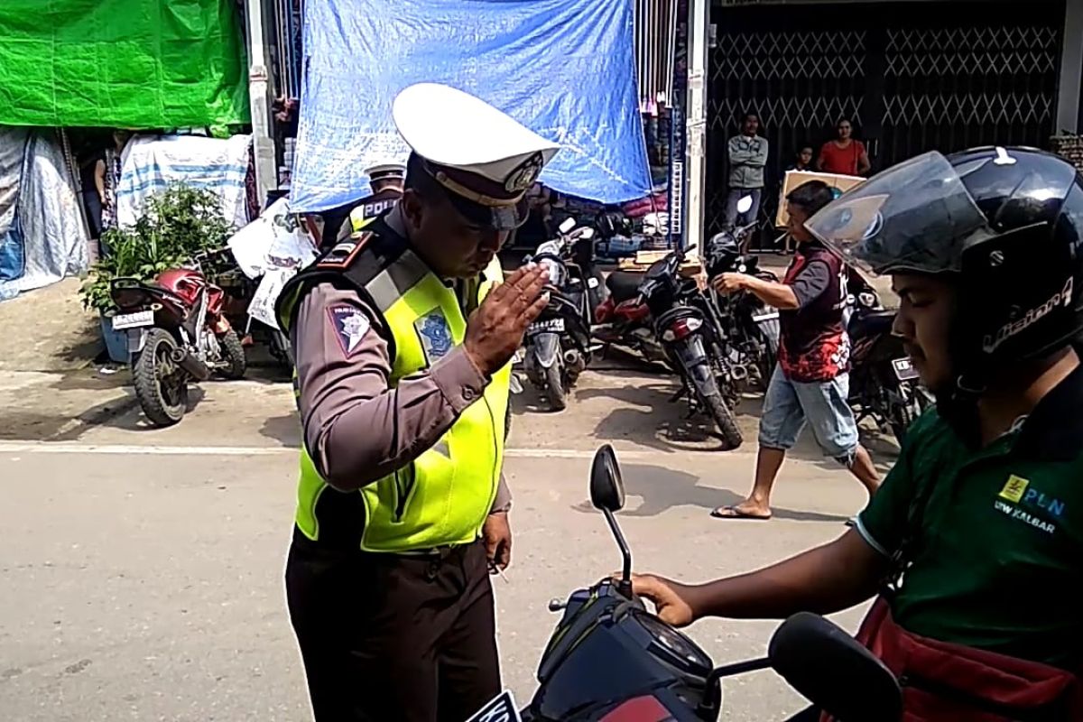 Polres Bengkayang jaring 140 pelanggar di hari kedua Operasi Patuh